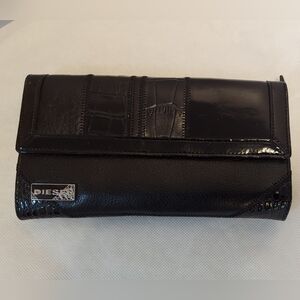 Diesel Black Leather Wallet